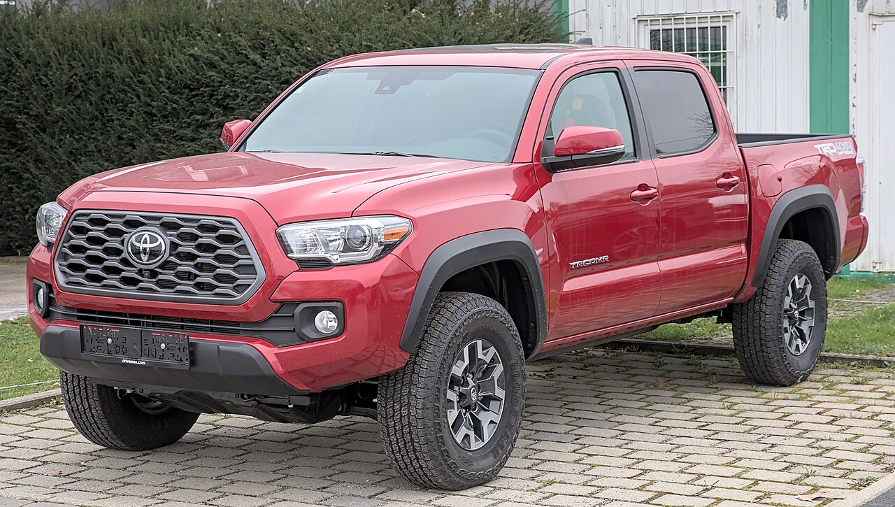 Toyota Tacoma Lunar Rock — a real example of the model