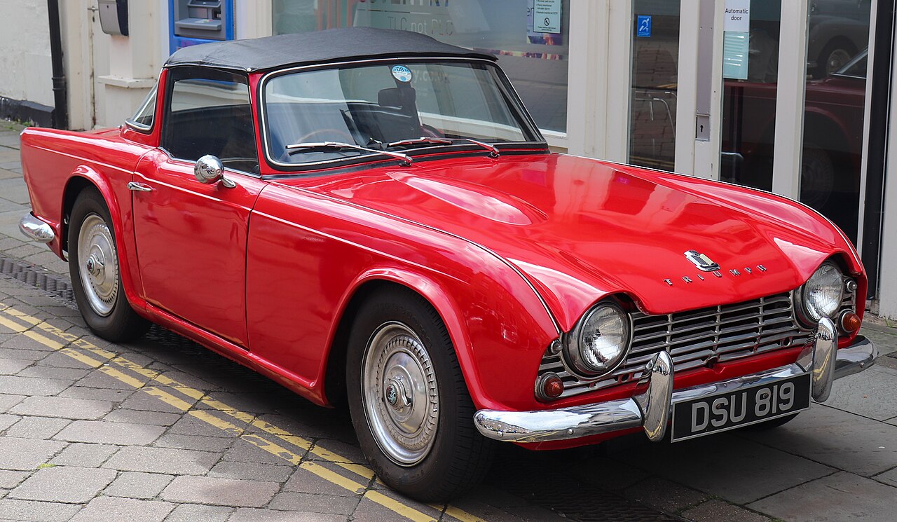 Triumph TR4 — a real example of the model