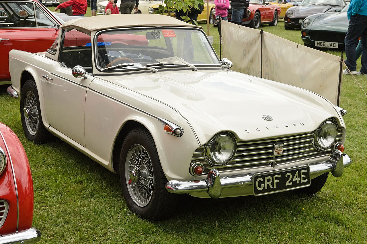 Triumph TR4A IRS — a real example of the model